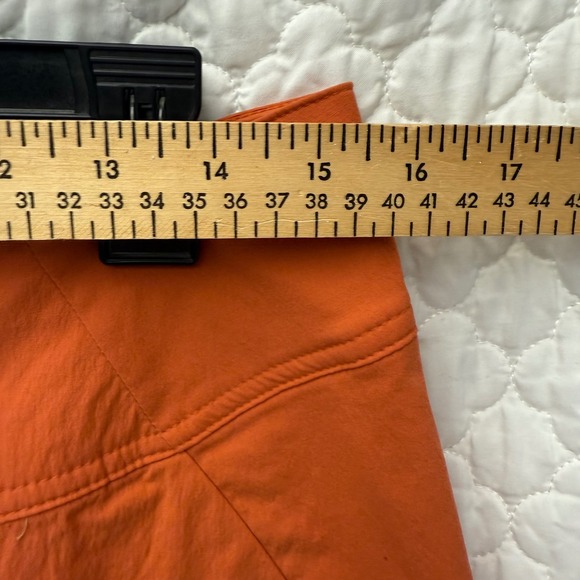 Royal Robbins Coral Orange Skort Size‎ 10 Hiking Travel Athletic Outdoor Skirt - Picture 2 of 8